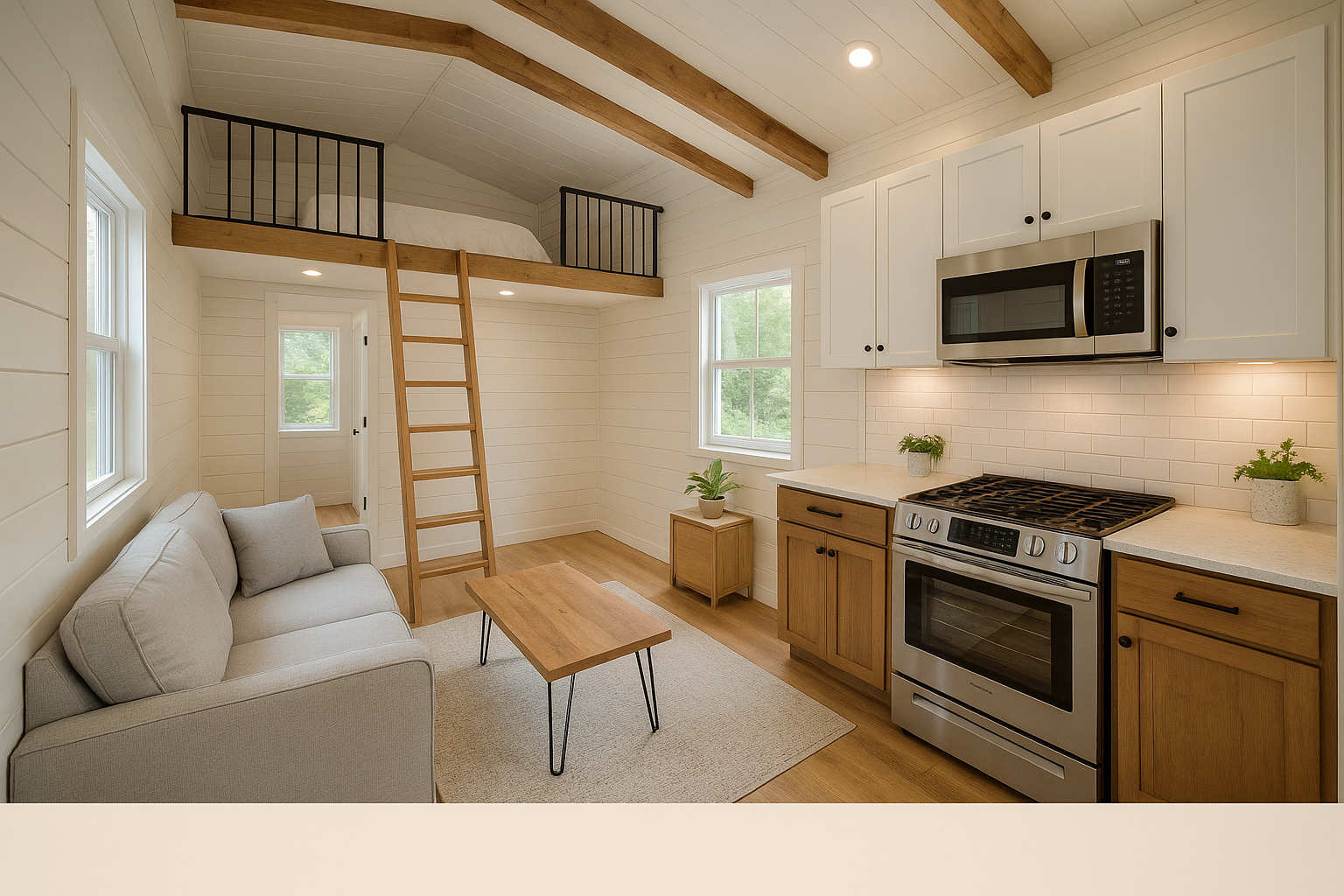 Tiny Home Tour: Highlights from My 399 sq ft Abode